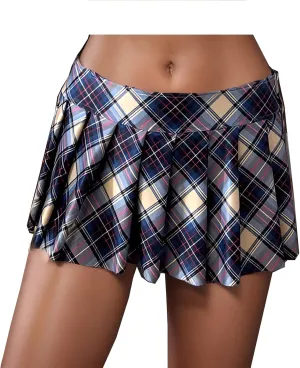 Mini Pleated Skirts for Women Mini Plaid Skirt Schoolgirl Skirt Cheerleader Skirt